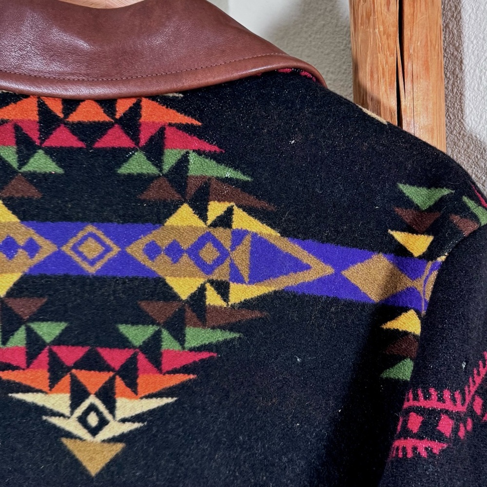 Pendleton Rimrock Jacquard Coat | Stepped Arrow Western Wool | Women’s M - Picture 10 of 10